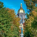 On the Campus of the University of Notre Dame Photograph by Mountain Dreams On the Campus of the University of Notre Dame Photograph by Mountain Dreams