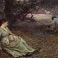 On the wallaby track by Frederick McCubbin On the wallaby track by Frederick McCubbin