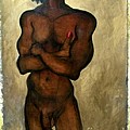 One of the Three Wise Men - Male Nude by Carolyn Weltman