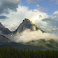 Opal Range In Fog Kananaskis Country Photograph by Tim Fitzharris Opal Range In Fog Kananaskis Country Photograph by Tim Fitzharris