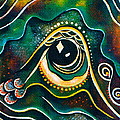 Optimist Spirit Eye Painting by Deborha Kerr Optimist Spirit Eye Painting by Deborha Kerr