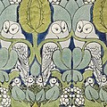 Owls, 1913 Painting by Charles Francis Annesley Voysey Owls, 1913 Painting by Charles Francis Annesley Voysey