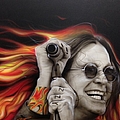 Ozzy's Fire Painting by Christian Chapman Art Ozzy's Fire Painting by Christian Chapman Art