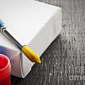 Paintbrush On Canvas by Elena Elisseeva Paintbrush On Canvas by Elena Elisseeva