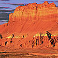 Panorama Sunrise Wild Horse Butte San Rafael Swell Utah Photograph by Dave Welling