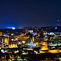 Parkersburg At Night Photograph by Jonny D