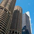 Parking Towers in Chicago Photograph by Dejan Jovanovic Parking Towers in Chicago Photograph by Dejan Jovanovic