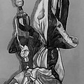 Patriotic Umbrellas Black And Gray by Rob Hans Patriotic Umbrellas Black And Gray by Rob Hans