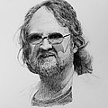 Paul Rebmann Drawing by Daniel Reed Paul Rebmann Drawing by Daniel Reed