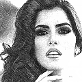 Paulina Vega - Miss Universe 2014 Digital Art by Rafael Salazar Paulina Vega - Miss Universe 2014 Digital Art by Rafael Salazar