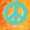 Peace Painting by Linda Woods Peace Painting by Linda Woods
