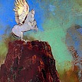 Pegasus Painting by Odilon Redon Pegasus Painting by Odilon Redon