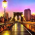 Pink Fog Of New York City Photograph by Az Jackson