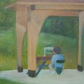 Plein Aire at Park by Sheila Mashaw Plein Aire at Park by Sheila Mashaw
