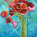 Poppies Painting by Amelie Simmons Poppies Painting by Amelie Simmons