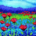 Poppy Study Painting by John Nolan Poppy Study Painting by John Nolan