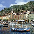 Portofino Painting by Guido Borelli Portofino Painting by Guido Borelli
