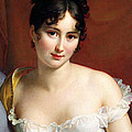 Portrait Of Madame Recamier by Francois Pascal Simon Baron Gerard Portrait Of Madame Recamier by Francois Pascal Simon Baron Gerard