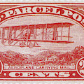 Postal Biplane, U.s. Parcel Post Stamp Photograph by Science Source Postal Biplane, U.s. Parcel Post Stamp Photograph by Science Source