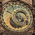 Prague Astronomical Clock by Joan Carroll Prague Astronomical Clock by Joan Carroll