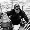 President John Kennedy Sailing Photograph by War Is Hell Store President John Kennedy Sailing Photograph by War Is Hell Store