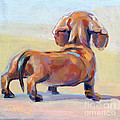 Puppy Butt Painting by Kimberly Santini Puppy Butt Painting by Kimberly Santini