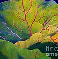 Purple Cabbage at Sunrise Painting by Maria Hunt Purple Cabbage at Sunrise Painting by Maria Hunt