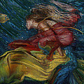 Queen of the Angels Glass Art by Mia Tavonatti Queen of the Angels Glass Art by Mia Tavonatti