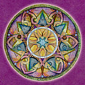 Radiant Health Mandala Painting by Jo Thomas Blaine Radiant Health Mandala Painting by Jo Thomas Blaine
