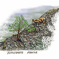 Rattlesnake Mountain Digital Art by Troy Stapek Rattlesnake Mountain Digital Art by Troy Stapek