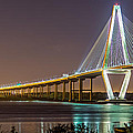 Ravenel Bridge - CHarleston Photograph by Mike Covington