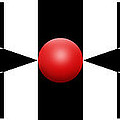 RED BALL 2a Panoramic Digital Art by Mike McGlothlen RED BALL 2a Panoramic Digital Art by Mike McGlothlen