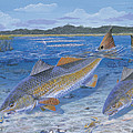Red Creek In0010 Painting by Carey Chen Red Creek In0010 Painting by Carey Chen