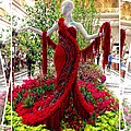 Red Dress at Macy&#39;s Shower Curtain for Sale by Alice Gipson
