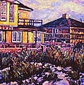 Rehoboth Beach Houses Painting by Kendall Kessler Rehoboth Beach Houses Painting by Kendall Kessler