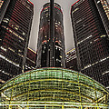 Renaissance Center Detroit Michigan by Nicholas Grunas Renaissance Center Detroit Michigan by Nicholas Grunas