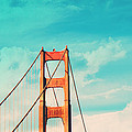 Retro Golden Gate - San Francisco Photograph by Melanie Alexandra Price Retro Golden Gate - San Francisco Photograph by Melanie Alexandra Price
