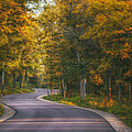 Road to Cave Point Photograph by Scott Norris Road to Cave Point Photograph by Scott Norris