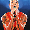 Robbie Williams Painting Painting by Paul Meijering Robbie Williams Painting Painting by Paul Meijering