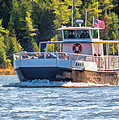 Rock Island Karfi Ferry in Door County Painting by Christopher Arndt Rock Island Karfi Ferry in Door County Painting by Christopher Arndt