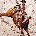 R O D E O' S . K I N G Painting by J U A N - O A X A C A R O D E O' S . K I N G Painting by J U A N - O A X A C A