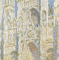 Rouen Cathedral West Facade by Claude Monet Rouen Cathedral West Facade by Claude Monet