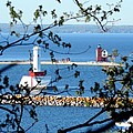 Round Island Lighthouse and Round Island Passage Light Photograph by Keith Stokes Round Island Lighthouse and Round Island Passage Light Photograph by Keith Stokes