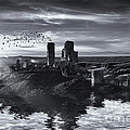 Ruins on the water landscape Photograph by Simon Bratt Ruins on the water landscape Photograph by Simon Bratt
