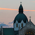 Sacred Heart at Sundown Photograph by Ed Gleichman Sacred Heart at Sundown Photograph by Ed Gleichman