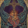 Sacred Heart Painting by Ricardo Chavez-Mendez Sacred Heart Painting by Ricardo Chavez-Mendez