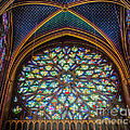 Sainte-chapelle Fenetre Ronde by Inge Johnsson Sainte-chapelle Fenetre Ronde by Inge Johnsson