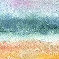 Sand and Sea Painting by Linda Woods Sand and Sea Painting by Linda Woods