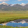 Sangre De Cristo Morning Photograph by Aaron Spong