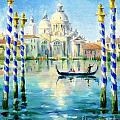 Santa Maria Della Salute Painting by Maria Rabinky Santa Maria Della Salute Painting by Maria Rabinky